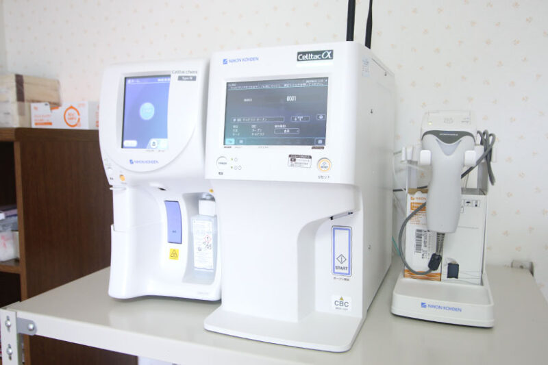 全自動血球計数器・CRP測定装置についてのアイキャッチ画像